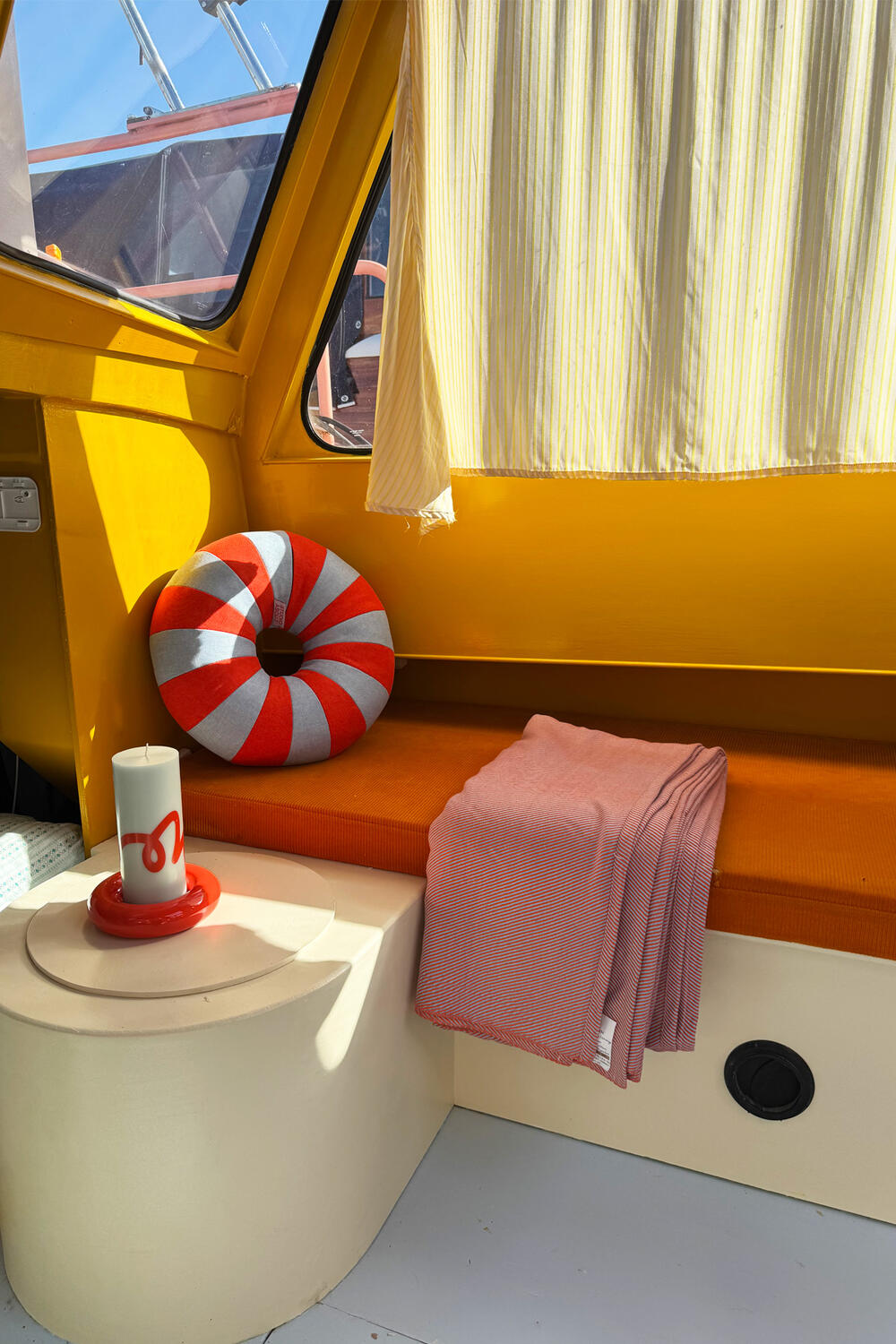 Bob lysestage, rød - large